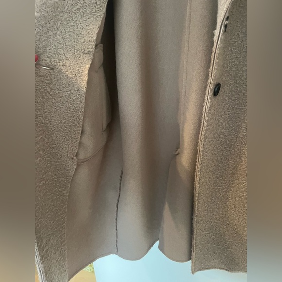 Zara Teddy Long Coat Winter - Picture 3 of 7